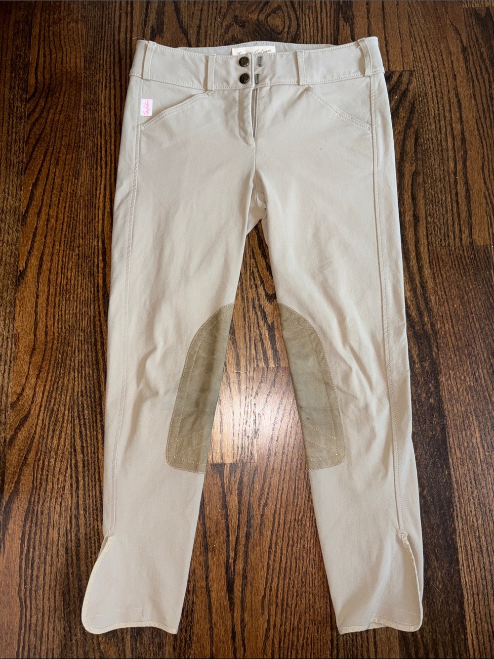 The Tailored Sportsman Tan Riding Breeches Kids 16